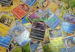 100 Pokemon Trading Card Card Lot All Shiny Holo Foil - Image 2