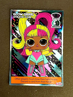 LOL Surprise! Dance Off #1-115 Glow Grrrl Athletic Club Rare Card - Image 1