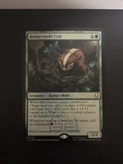 Badgermole Cub FOIL (TLA 0167) MTG Avatar 2025 Magic The Gathering - Image 1