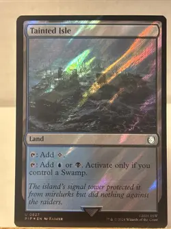 Tainted Isle (Surge Foil) Universes Beyond: Fallout Foil - Image 1