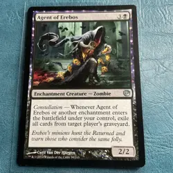 Agent of Erebos Journey into Nyx Regular 59/165 NM Uncommon MTG - Image 1
