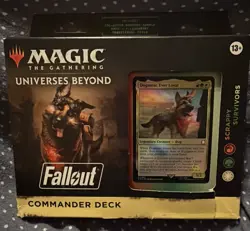 Magic Gathering Universes Beyond: Fallout Scrappy Survivors Commander Deck DD-45 195166228532 - Image 1
