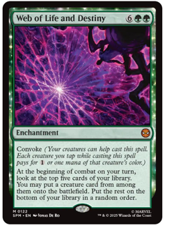 Web of Life and Destiny Marvel's Spider-Man MTG - Image 1