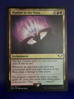 1x Shadow in the Warp NM, English Commander: Universes Beyond: Warhammer 40 - Image 1