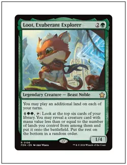 1x Loot, Exuberant Explorer, Magic the Gathering, MTG NM - Image 1