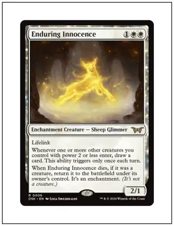 1x Enduring Innocence, Magic the Gathering MTG NM - Image 1