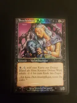 FOIL Seuchenhexe, Premodern Magic Mtg Karten Sammlung - Image 1