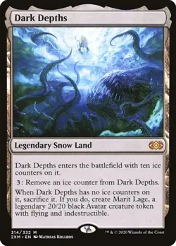 1x Dark Depths NM Eng MTG - Double Masters - Image 1