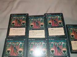 Magic the Gathering Deckmaster Dark Ritual Lot Of 7! 🔥 - Image 2