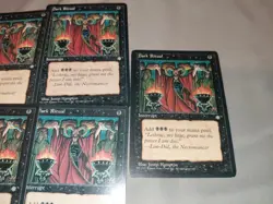 Magic the Gathering Deckmaster Dark Ritual Lot Of 7! 🔥 - Image 4