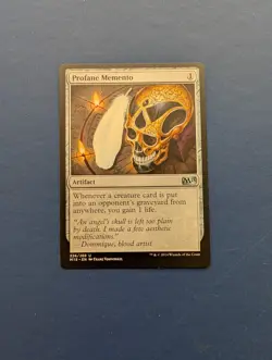 MTG Profane Memento: Core Set 2015 #226 - EX - Image 1