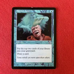 MTG “Mental Note” Judgment Regular Common #46 Light Play/EX **Ships Free** - Image 1
