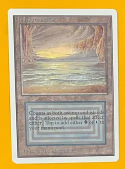 MTG UNDERGROUND SEA Unlimited (OldManMTG 013-254) - Image 1