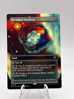 Secluded Starforge 0316 Borderless Edge of Eternities EOE MTG NM - Image 1