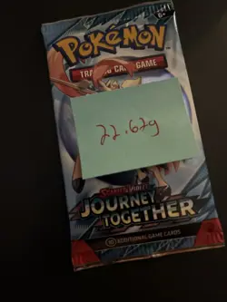Heavy! Over 22.62 Gram Pokemon Journey Together Booster Pack Sealed - Image 4
