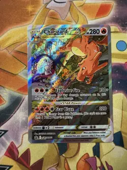 Charizard VSTAR SWSH262 SWSH: Sword & Shield Promo Cards Holo Pokemon TCG NM - Image 1