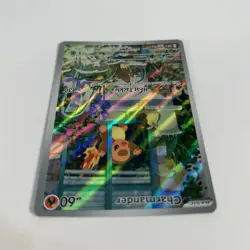 Charmander SVP044 Scarlet & Violet Illustration Full Art Holo Pokemon Card - Image 4