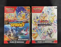 Pokemon Prismatic Evolutions and Surging Sparks Booster Bundle - Image 1