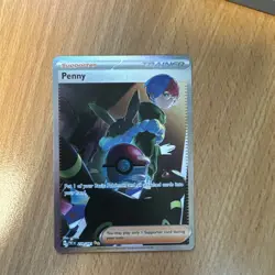 Penny 239/091 Pokemon Paldean Fates Special Illustration Rare NM - Image 1