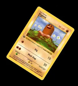1999 WOTC Pokemon 1st Edition SHADOWLESS DIGLETT 47/102! HP - Image 1
