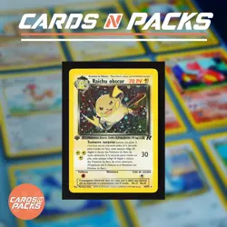 Carte Pokemon Raichu obscur 83/82 HOLO Secrete Team Rocket Edition 1 Exc. 🇫🇷🔥 - Image 1
