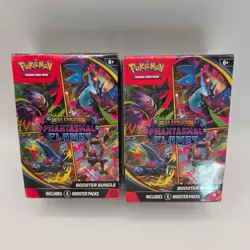 2 Sealed Pokemon Phantasmal Flames Booster Bundles Mega Evolution MP0004 - Image 1
