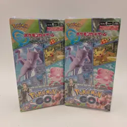 2x Pokemon Go Booster Box s10b Sword & Shield Japanese Sealed Lot EL0029 - Image 1