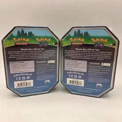 Pokemon Sword & Shield Pokemon Go Tin Set (2) Pikachu, Snorlax SEALED DK0193 - Image 2