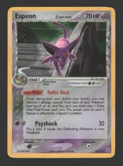 Espeon Holo EX Delta Species 4/113 ENG - Pokemon Card - Image 1