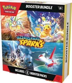 Pokemon TCG Scarlet & Violet Surging Sparks Booster Bundle - Image 1
