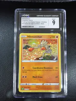 Pokemon TCG Hitmonchan 012/034 Holo CLF Classic Venusaur/Lugia 2023 CGC 9 MINT - Image 1