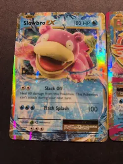 Mega Slowbro EX & Slowbro EX 27/108 & 26/108 - 2016 Pokemon XY Evolutions - NM! - Image 3