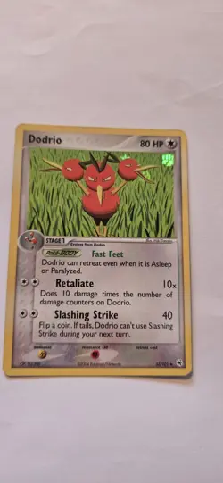 Pokemon TCG Dodrio EX Hidden Legends 33/101 Reverse Holo - Image 1