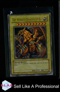 THE WINGED DRAGON OF RA KONAMI YU-GI-OH! GBI-003 1996 ENGLISH - Image 1