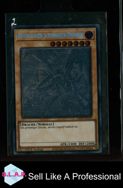 ROTAUGIGER SCHWARZER DRACHE KONAMI YU-GI-OH! GFP2-DE176 2020 GERMAN - Image 1