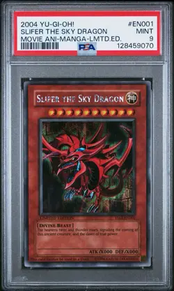YuGiOh Slifer The Sky Dragon AMA MOVIE PSA 9 ANI MANGA - Image 1