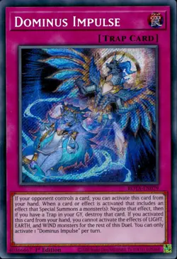 Yugioh Dominus Impulse ROTA-EN079 Secret Rare 1st Edition - Image 1