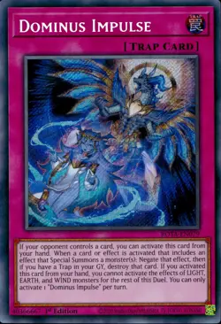 Yugioh Dominus Impulse ROTA-EN079 Secret Rare 1st Edition - Image 3