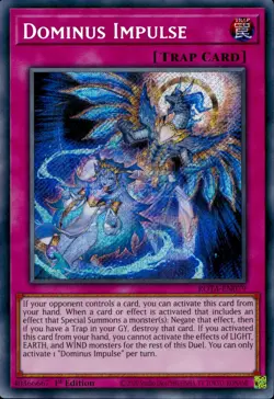 Yugioh Dominus Impulse ROTA-EN079 Secret Rare 1st Edition - Image 5