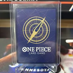 One Piece Carrying on His Will Portgas D Ace Alt Art OP13-119 SEC - Image 2