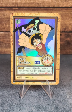 2000/2001 One Piece Carddass Hyper Battle Lot (Luffy, Nami, +) Holo + Gold Stamp - Image 5