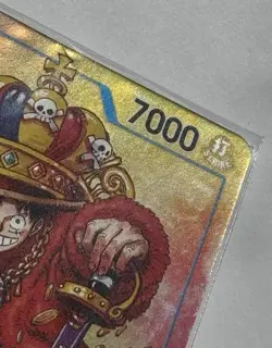 Monkey D. Luffy P-043 One Piece Convention EXCLUSIVE FOIL ENGLISH RARE Low Pop - Image 3