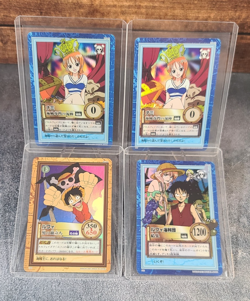 2001 One Piece Carddass Hyper Battle Lot (Nami, Luffy) - S05 RS-02, and more - Image 1