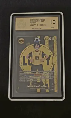 ONE PIECE TCG x BVB Monkey D. Luffy Promo ST13-003 PGS 10 PERFECT PSA BECKETT - Image 1