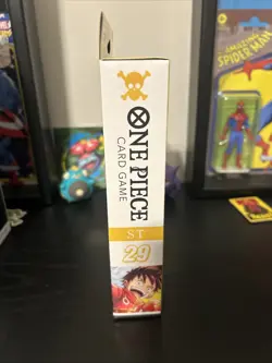 ONE PIECE EGGHEAD Starter Deck ST-29 And 1x Sleeved Carrying On His Will Sealed - Image 3