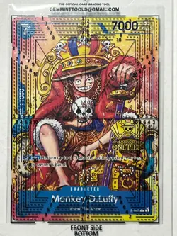 Monkey.D.Luffy (2nd Anniversary Stamped Promo) P-043 - One Piece TCG - English - Image 3