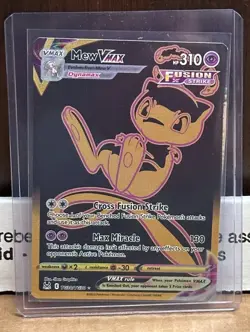 Pokemon TCG Mew VMAX TG30/TG30 Lost Origin Trainer Gallery Secret Rare Card - Image 1