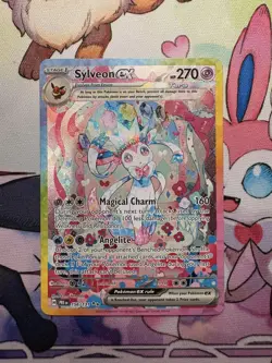 Sylveon Ex 156/131 - Prismatic Evolutions - Ultra Rare Pokemon TCG Card - LP - Image 1
