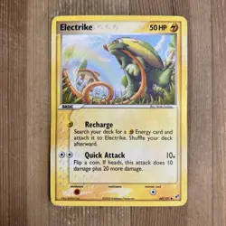 Electrike 60/107 Common Pokemon EX Deoxys MP 2005 TCG Card Era - Image 1