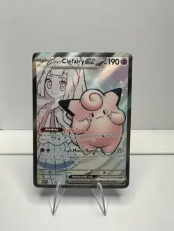 Lillie's Clefairy ex 195 Sv: Scarlet & Violet Promo Cards Holo - Image 1